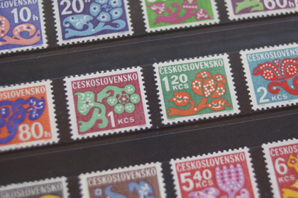 【取扱終了】【期間限定】チェコスロバキア 不足料金切手の商品写真