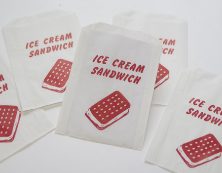 アメリカ アイスクリームサンドイッチの袋