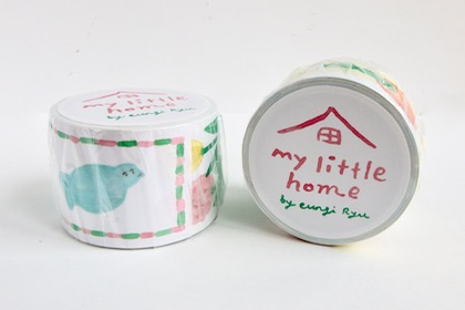 ロール付箋　my little homeの商品写真