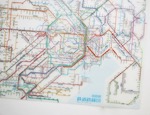 鉄道路線図下敷き 首都圏日本語 A4
