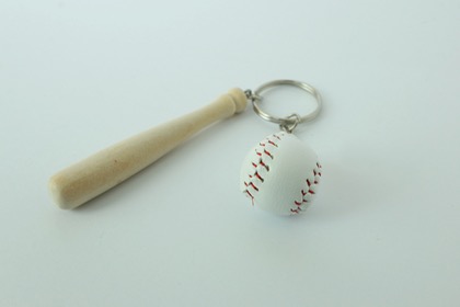 野球のキーリングの商品写真