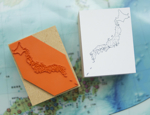 ハンコ 日本白地図
