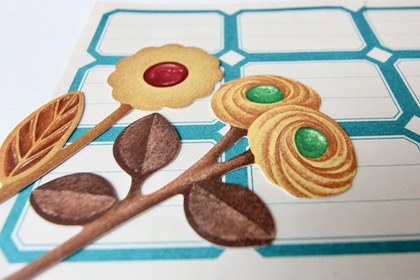 ア・ラ・カル堂 お花クッキーカードの商品写真