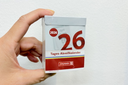 BRUNNEN 2026 日めくりカレンダーの商品写真