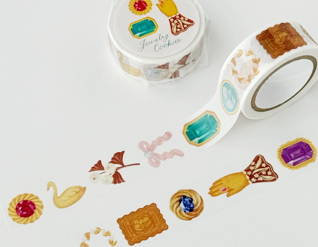 宝石クッキーマスキングテープ