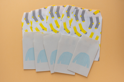服飾ペーパーバッグ　の商品写真