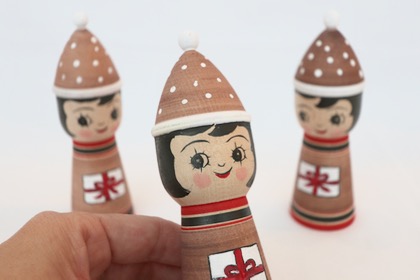 【メーカー廃番】山谷レイ工人 4寸チョコレートプレゼントの商品写真