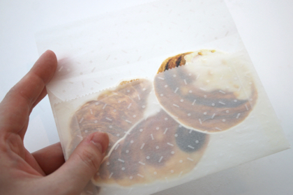 【メーカー廃番】パンのメッセージカード　rolls　の商品写真