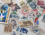 世界の消印つき切手50枚