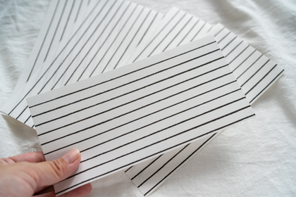 チャルカ CRAFT PAPER LOVE 一筆箋の商品写真
