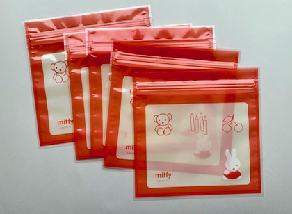 【取扱終了】miffy　ジッパーバッグの商品写真