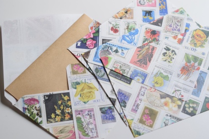 すずらん舎 切手レターセット 花の商品写真