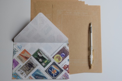 すずらん舎 切手レターセット 旅の商品写真
