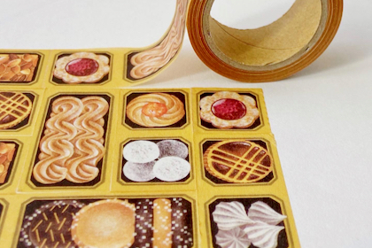 ア・ラ・カル堂　マスキングテープ　おせち　クッキー缶の商品写真