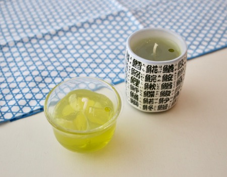 キャンドル　緑茶/冷茶