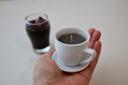 キャンドル　ホットコーヒー /アイスコーヒーの商品写真