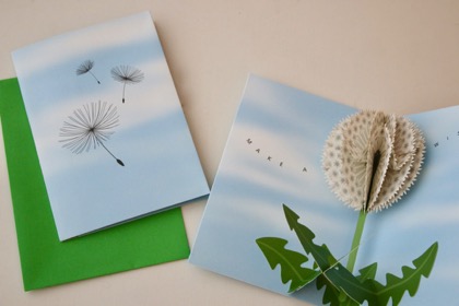 ポップアップカード Dandelion Wishesの商品写真