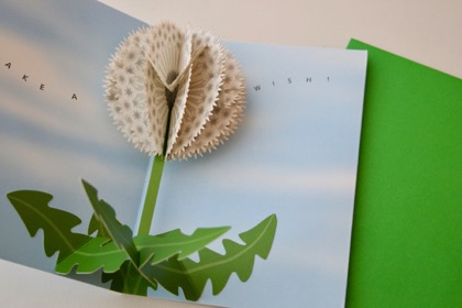 【取扱終了】ポップアップカード Dandelion Wishesの商品写真