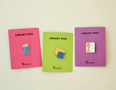 LIBRARY PINS　ブックリターンポスト／エフセル差込表示板／数字ラベル（2）