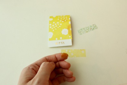 【取扱終了】KITTA Clear 透明マスキングテープの商品写真